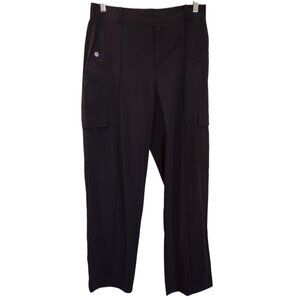 Athleta Pants 10 Black Women's Vienna Cargo Pant Lightweight Pockets